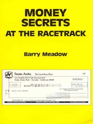 cover image of Money Secrets at the Racetrack